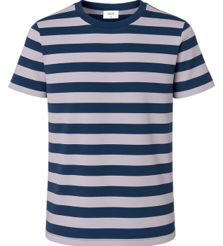 Grunt - T-Shirt "GRGani" dunkelblaue Streifen